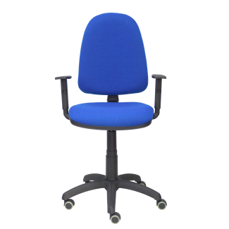 Ayna bali blue chair wheels adjustable armrests parquet