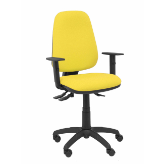 Bali Tarancon yellow chair with adjustable arms