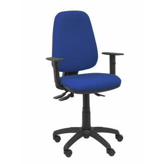 Tarancon navy blue chair with adjustable arms bali