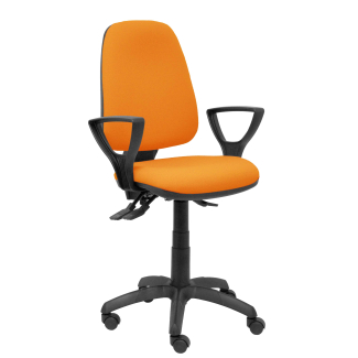 cadeira Tarancon com bali laranja braços