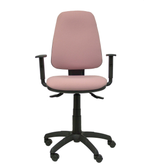 Tarancon bali pink chair with adjustable arms
