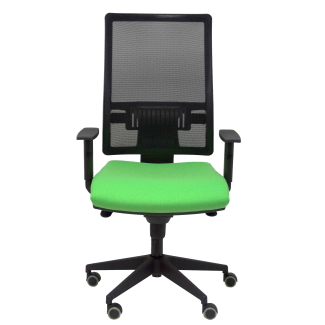 Horna bali pistachio green chair without headboard