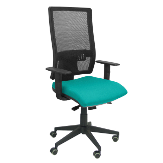 Horna bali chair light green headboard without