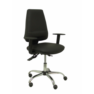 Elche S chair 24 hours similpiel black reinforced lumbar