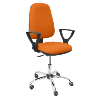 Socovos bali orange chair fixed arms