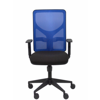 Motilla mesh chair seat blue black adjustable arm bali