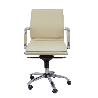 Yeste swivel chair confident similpiel cream