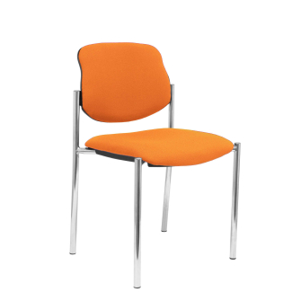 Villalgordo fixed chair chassis chrome orange bali