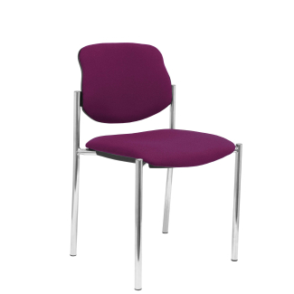 Villalgordo fixed chair chassis chrome purple bali