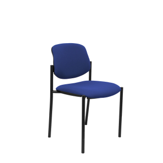 Villalgordo fixed chair bali blue black chassis