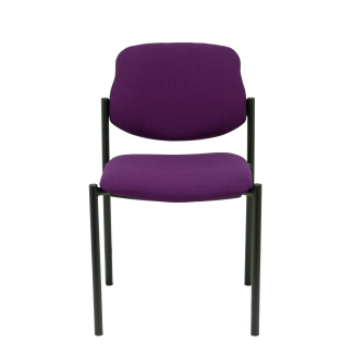 Villalgordo fixed chair chassis black purple bali