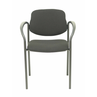 Villalgordo fixed chair bali black black chassis with arms