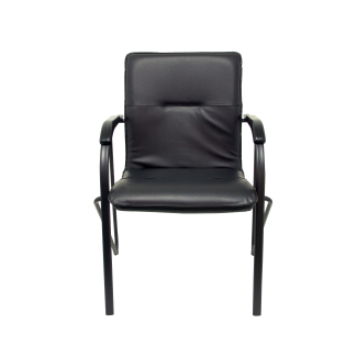 Similpiel Balsa Pack 2 chairs black