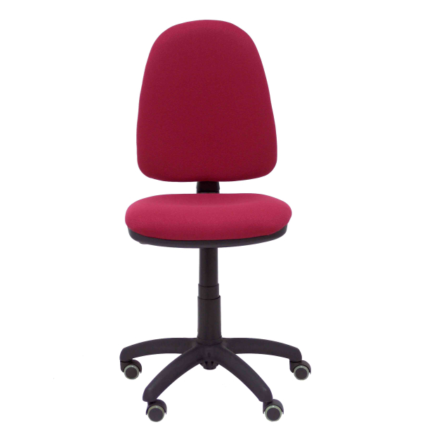 Fauteuil de Bureau Modèle Ayna  Tissu BALI Rouge Sans Accoudoirs