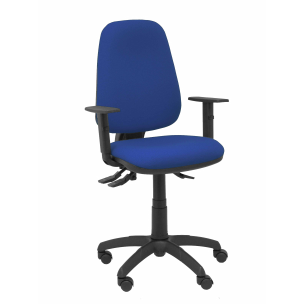 Tarancon navy blue chair with adjustable arms bali