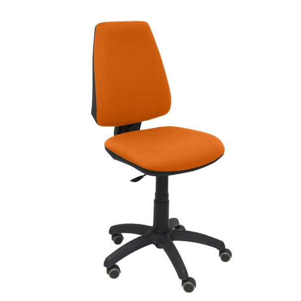 Fauteuil de Bureau Modèle Elche CP  Tissu BALI Orange Sans Accoudoirs