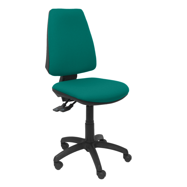 Fauteuil de Bureau Modèle Elche S  Tissu BALI Vert Sans Accoudoirs