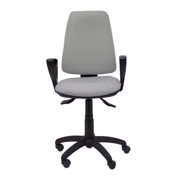 Fauteuil de Bureau Modèle Elche S  Tissu BALI Gris Accoudoirs Fixes