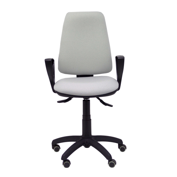 Fauteuil de Bureau Modèle Elche S  Tissu BALI Gris Accoudoirs Fixes