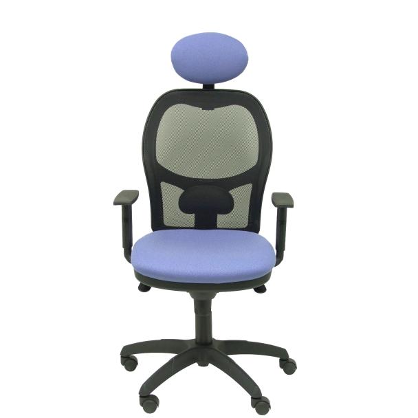 Fauteuil de Bureau Modèle Jorquera cabecero  Tissu BALI Blue Accoudoirs Réglables