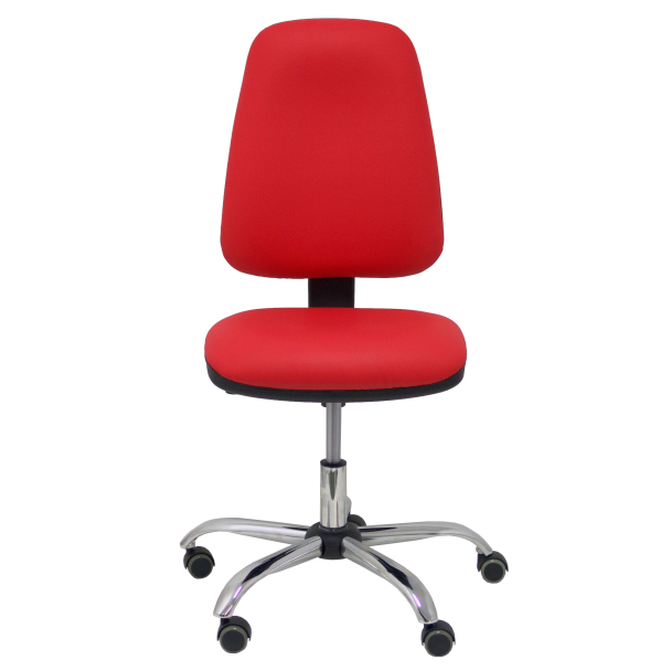 Silla Sierra CP similpiel rojo