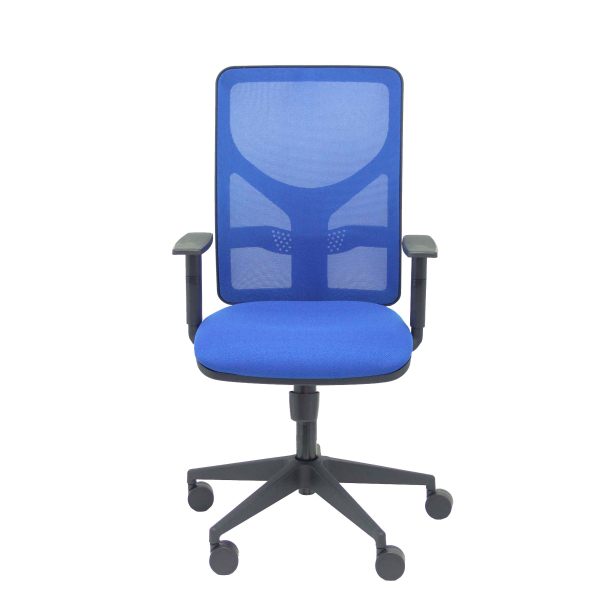 Motilla mesh chair seat bali blue blue adjustable arm