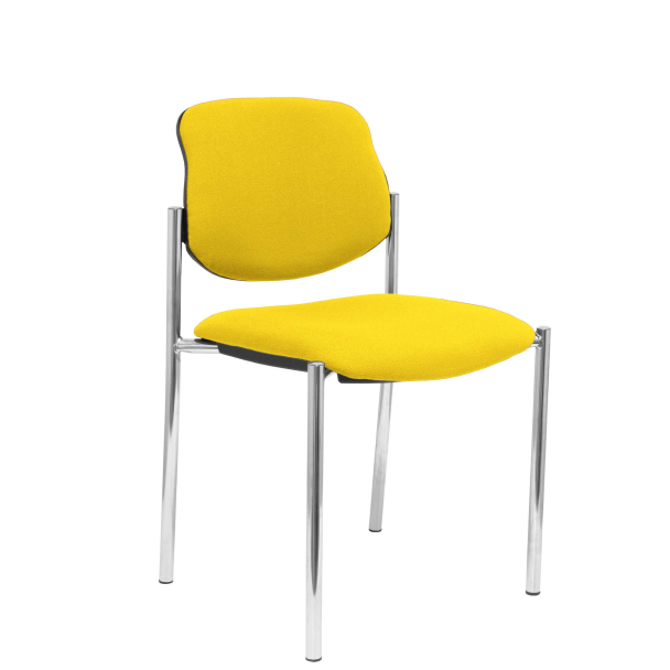 Villalgordo fixed chair chassis chrome yellow bali