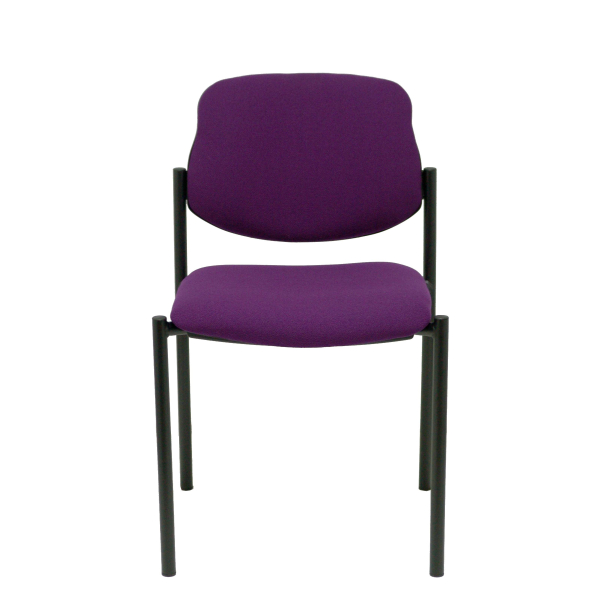 Villalgordo fixed chair chassis black purple bali