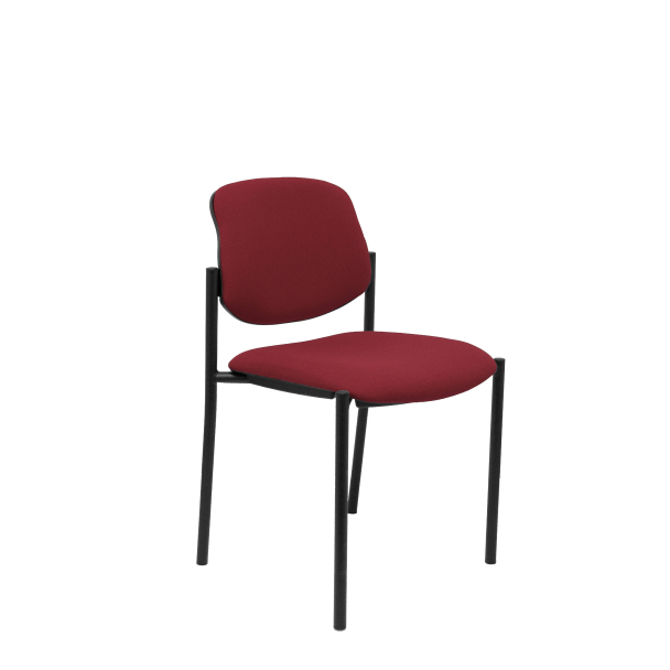 Villalgordo fixed chair garnet black chassis bali